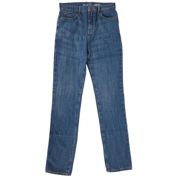 The Children's Place Straight-Leg Jeans - Boys Size 16 Slim Adjustable Waist NWT - Picture 1 of 3
